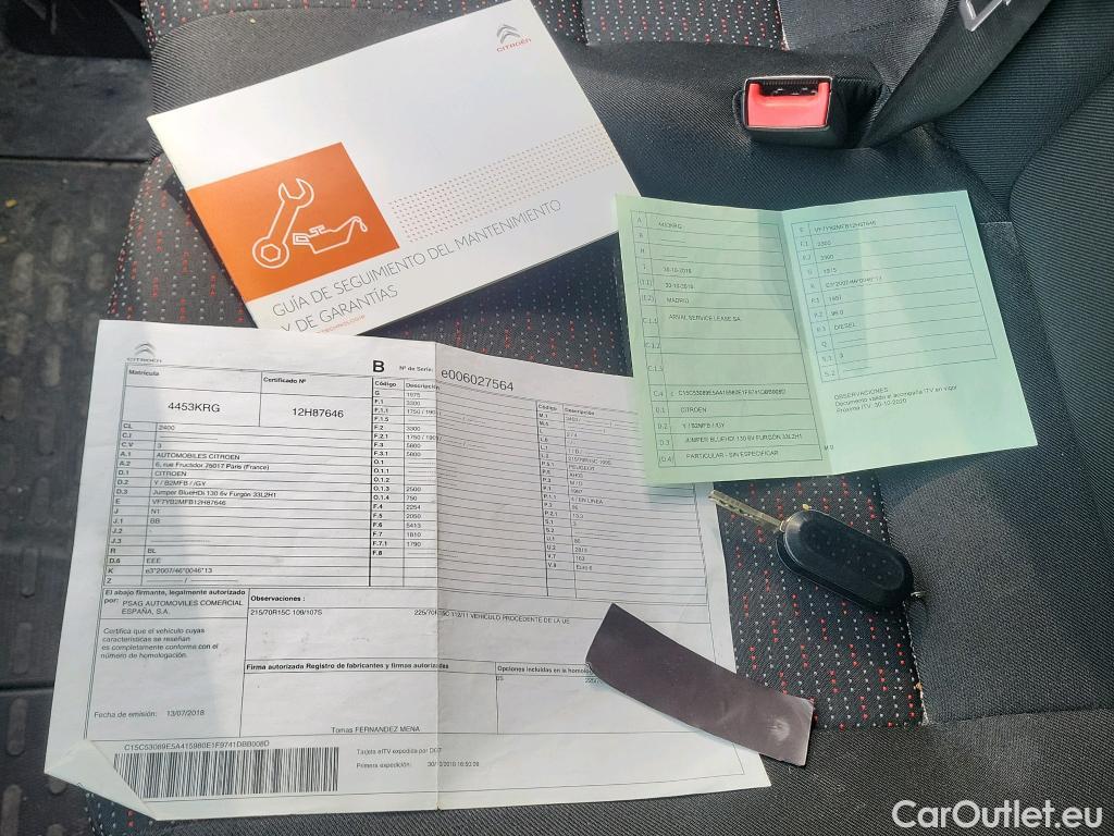  Citroen  Jumper CITROEN  / 2014 / 4P / furgón BlueHDi 96KW (130CV) Furgón 33L2H1 #6