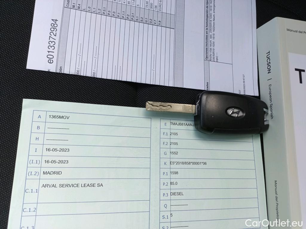  Hyundai  Tucson HYUNDAI  / 2020 / 5P / todoterreno 1.6 CRDI 85kW (115CV) Klass #2