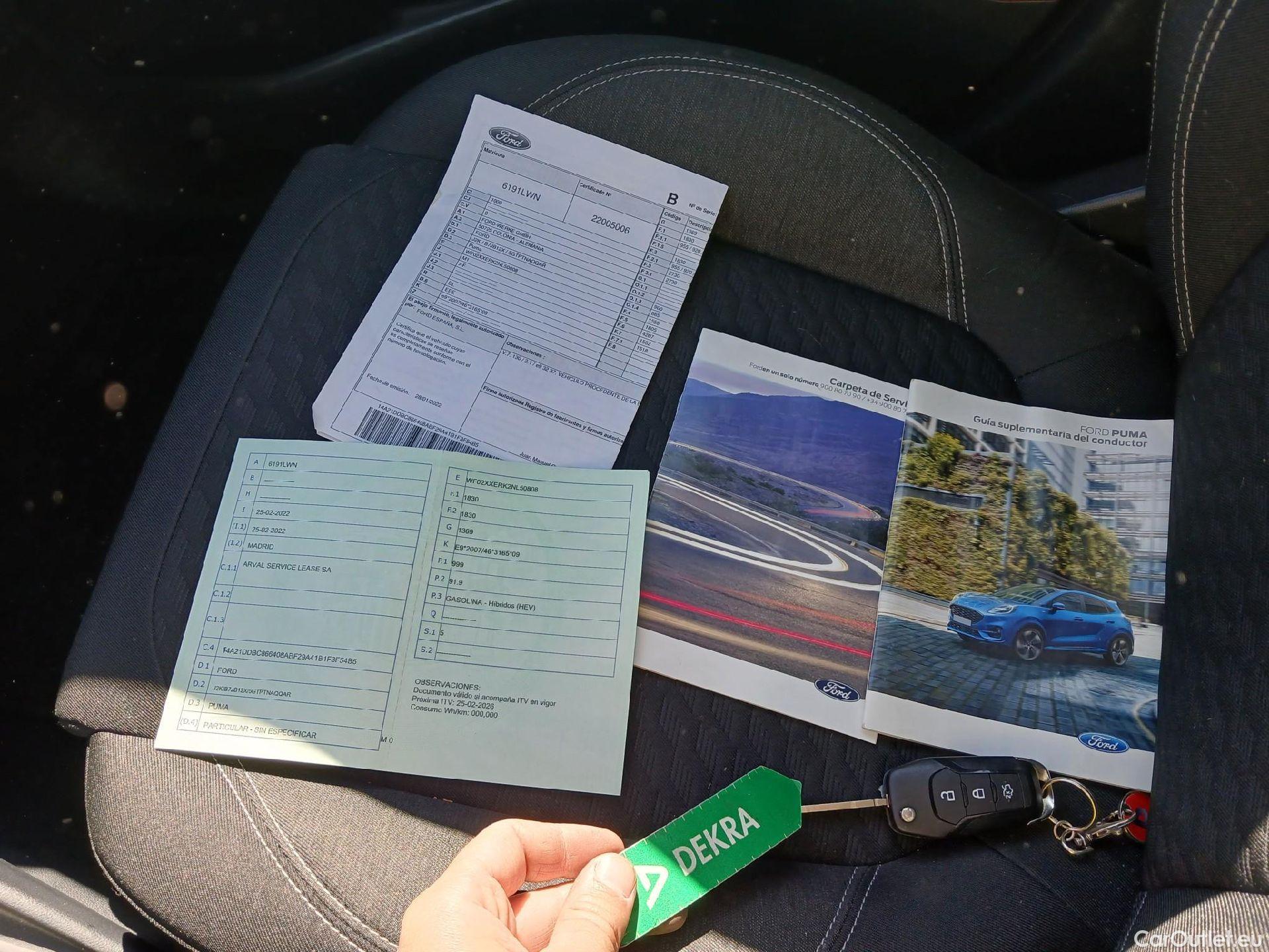  Ford  Puma FORD  / 2019 / 5P / todoterreno 1.0 EcoBoost 125cv Titanium MHEV Auto #11