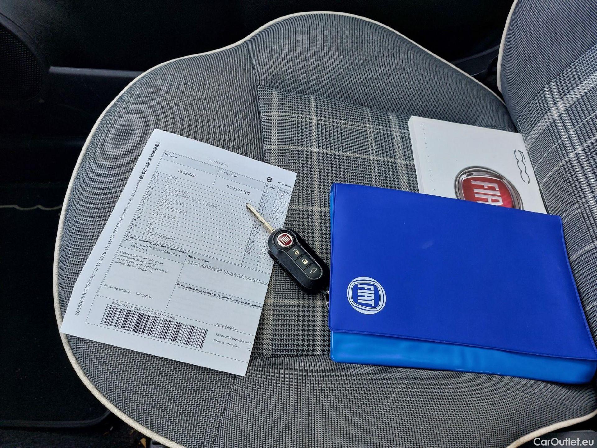  Fiat  500 FIAT  / 2015 / 3P / berlina con portón Mirror 1.2 8v 51KW (69 CV)(SP) #2