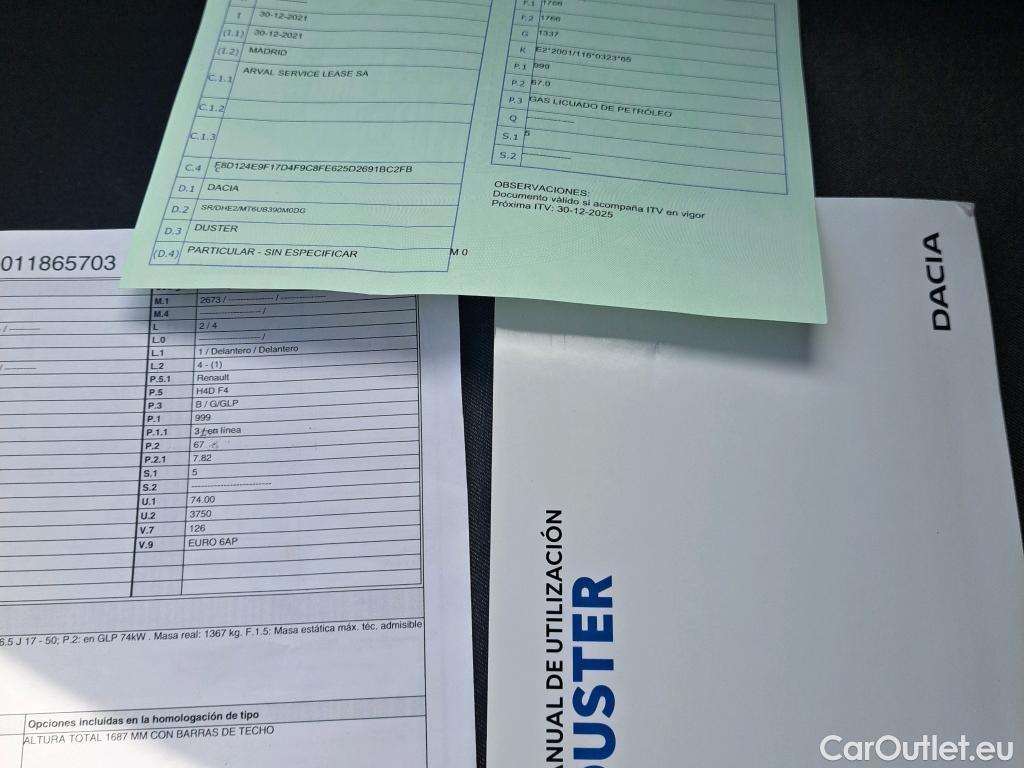  Dacia  Duster DACIA  / 2018 / 5P / todoterreno Essential TCE 74kW(100CV) ECO-G 4X2 #37