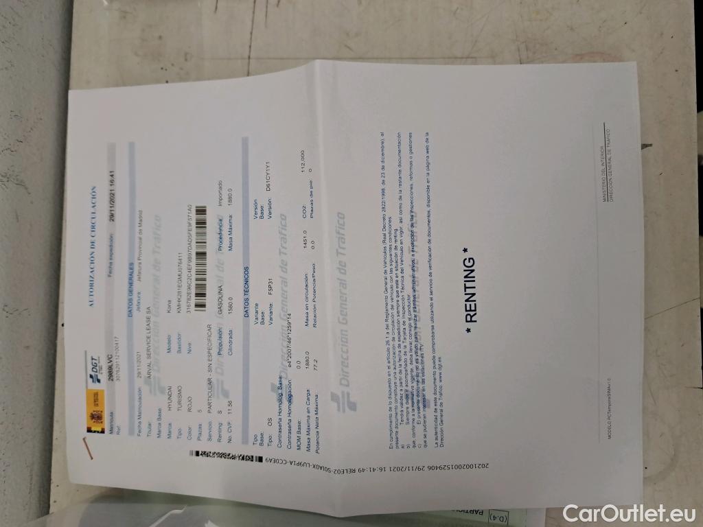  Hyundai  Konna HYUNDAI Kona / 2020 / 5P / todoterreno 1.6 GDI HEV Maxx DCT #11