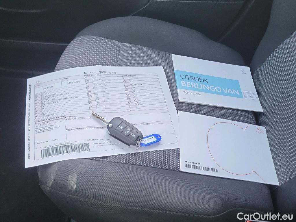  Citroen  Berlingo CITROEN  / 2018 / 3P / furgón derivado de turismo Talla M BlueHDi 100 CONTROL #6