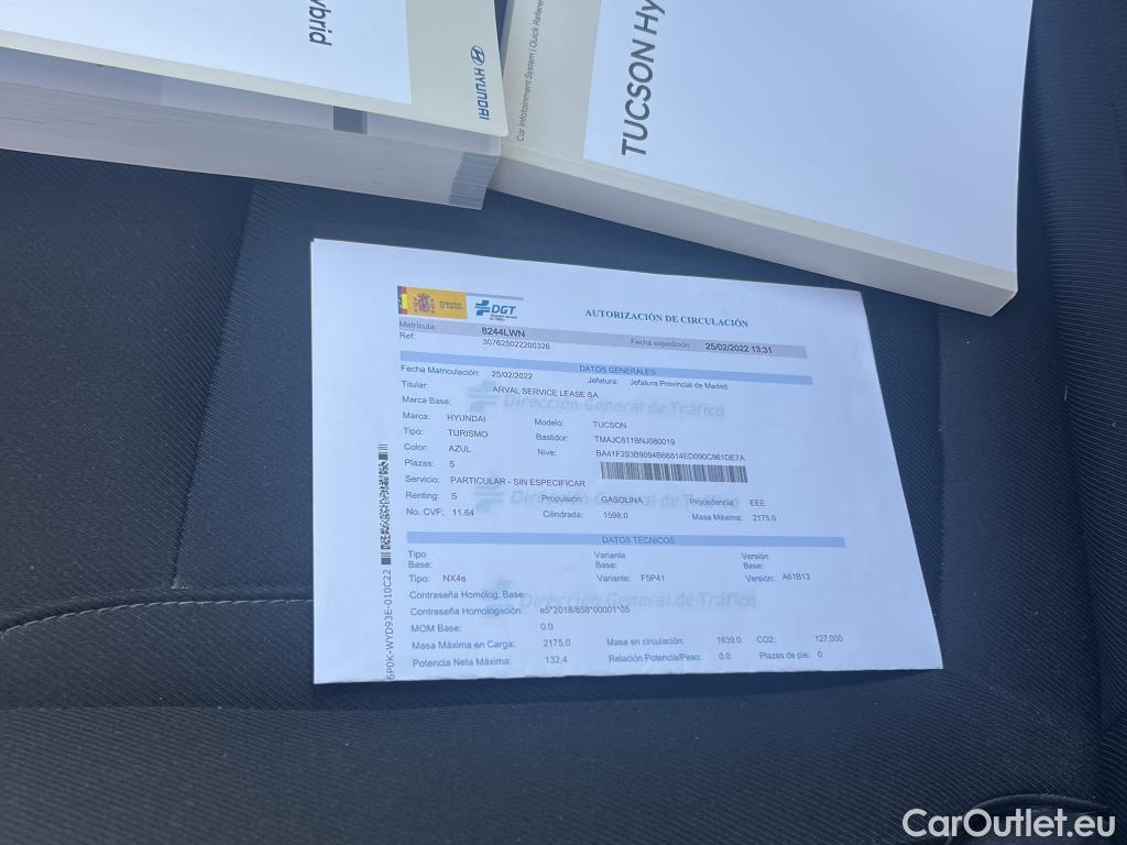  Hyundai  Tucson HYUNDAI  / 2020 / 5P / todoterreno 1.6 TGDI 169kW (230CV) HEV Maxx Auto #16