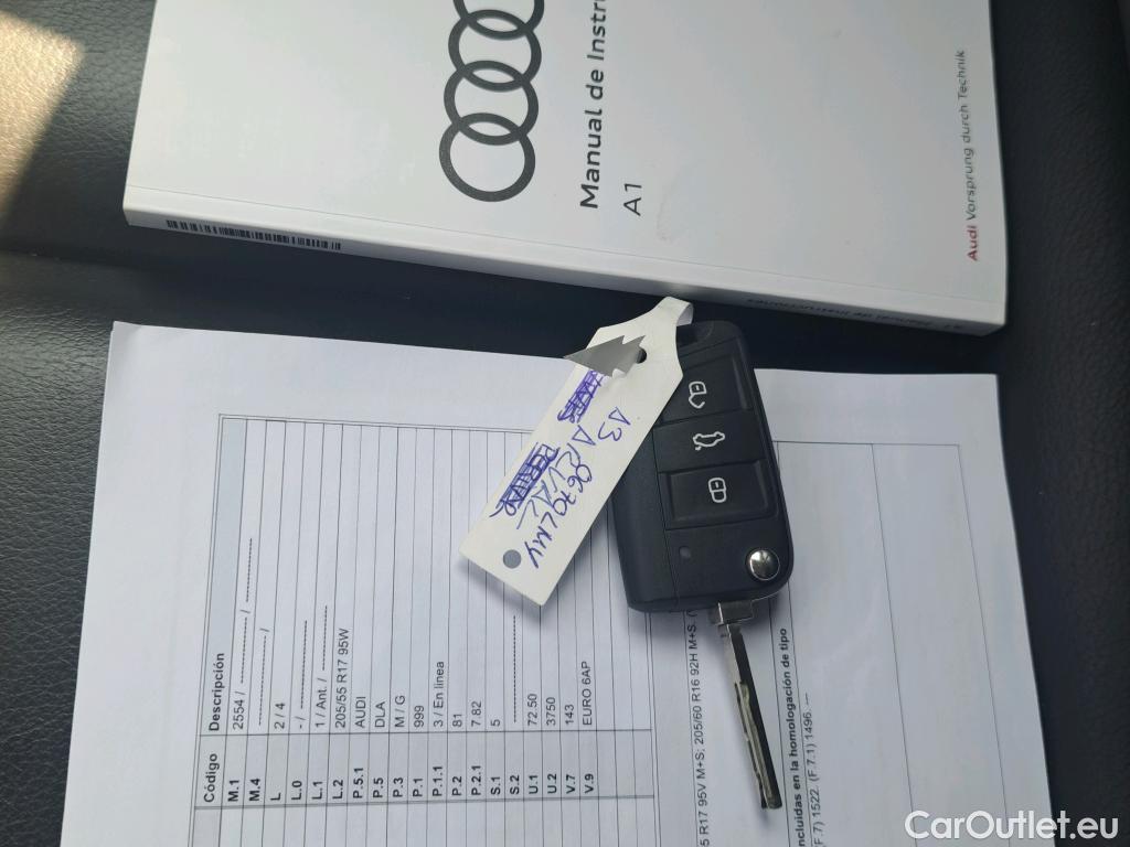  Audi  A1 Sportback AUDI A1 / 2018 / 5P / berlina con portón citycarver Black line 30 TFSI 81kW S tro #26