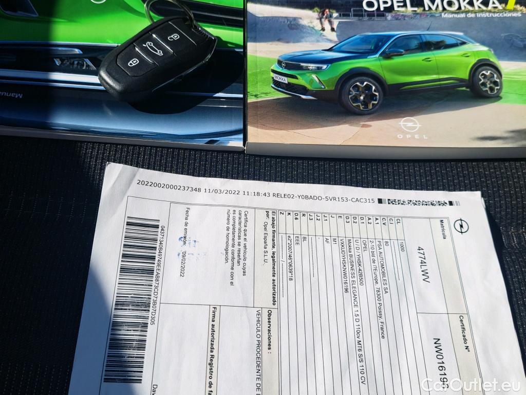  Opel  Mokka OPEL  / 2020 / 5P / todoterreno 1.5 D Business Elegance (3) #15