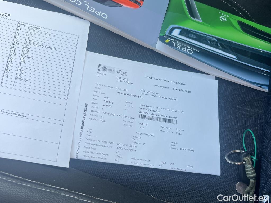  Opel  Corsa OPEL  / 2019 / 5P / berlina con portón 1.2T XHL 74kW (100CV) Elegance Auto #18