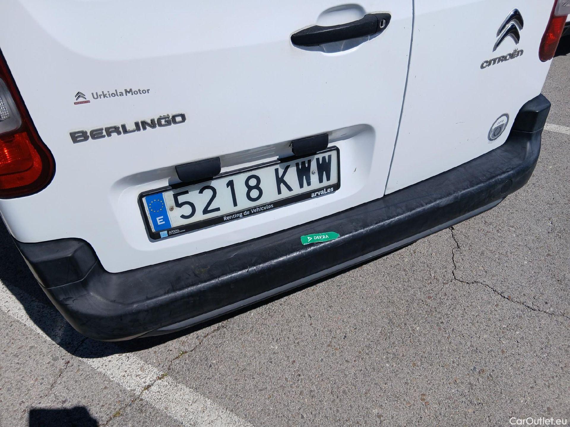  Citroen  Berlingo CITROEN  / 2018 / 3P / furgón derivado de turismo Talla M BlueHDi 73kW CONTROL #23