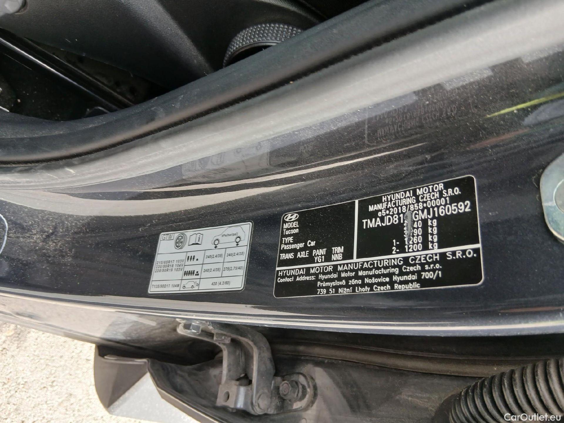  Hyundai  Tucson HYUNDAI  / 2020 / 5P / todoterreno 1.6 CRDI 100kW (136CV) 48V Tecno DCT 2C #13