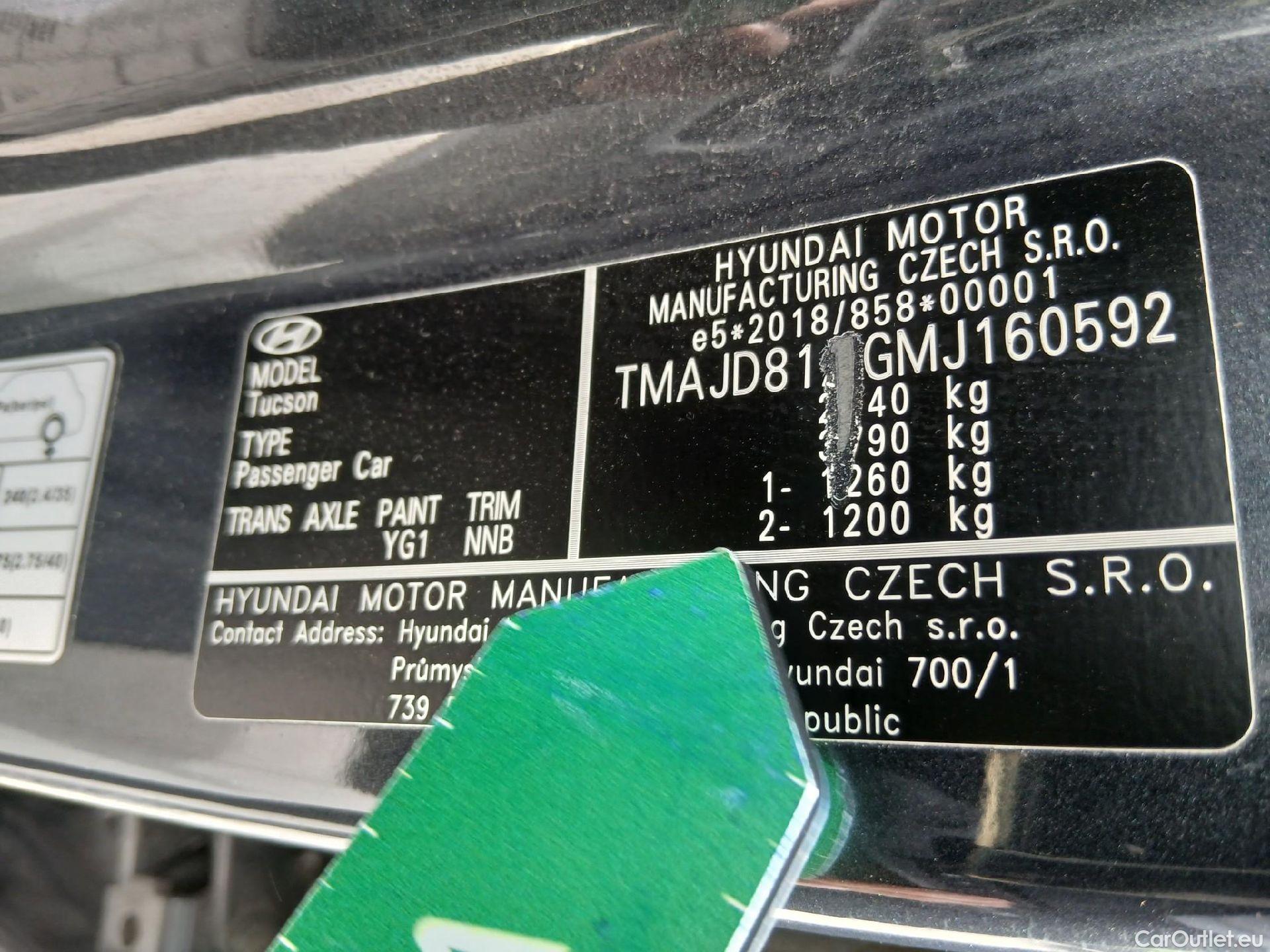  Hyundai  Tucson HYUNDAI  / 2020 / 5P / todoterreno 1.6 CRDI 100kW (136CV) 48V Tecno DCT 2C #14