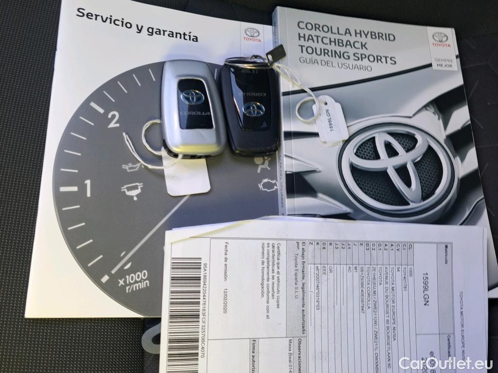  Toyota  Corolla TOYOTA  / 2019 / 5P / familiar 1.8 125H ACTIVE TECH E-CVT TOU SPORT #22