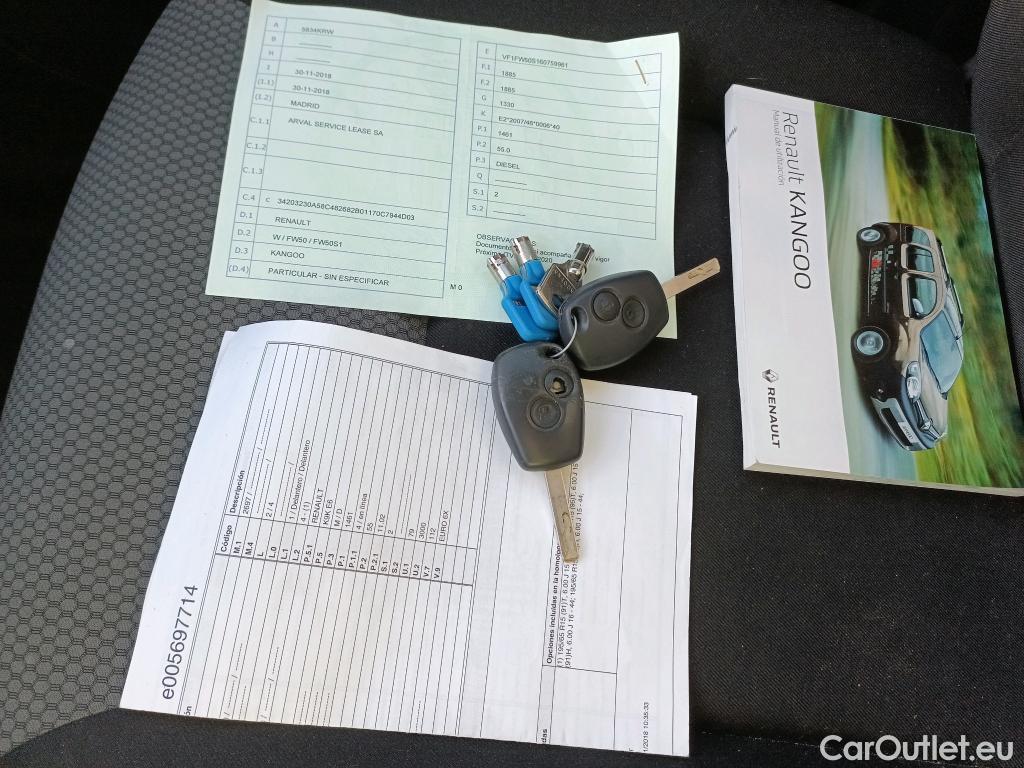  Renault  Kangoo RENAULT  Furgón/2013/3P/furgón derivado de turismo Profesional dCi 55 kW (75 CV) #1