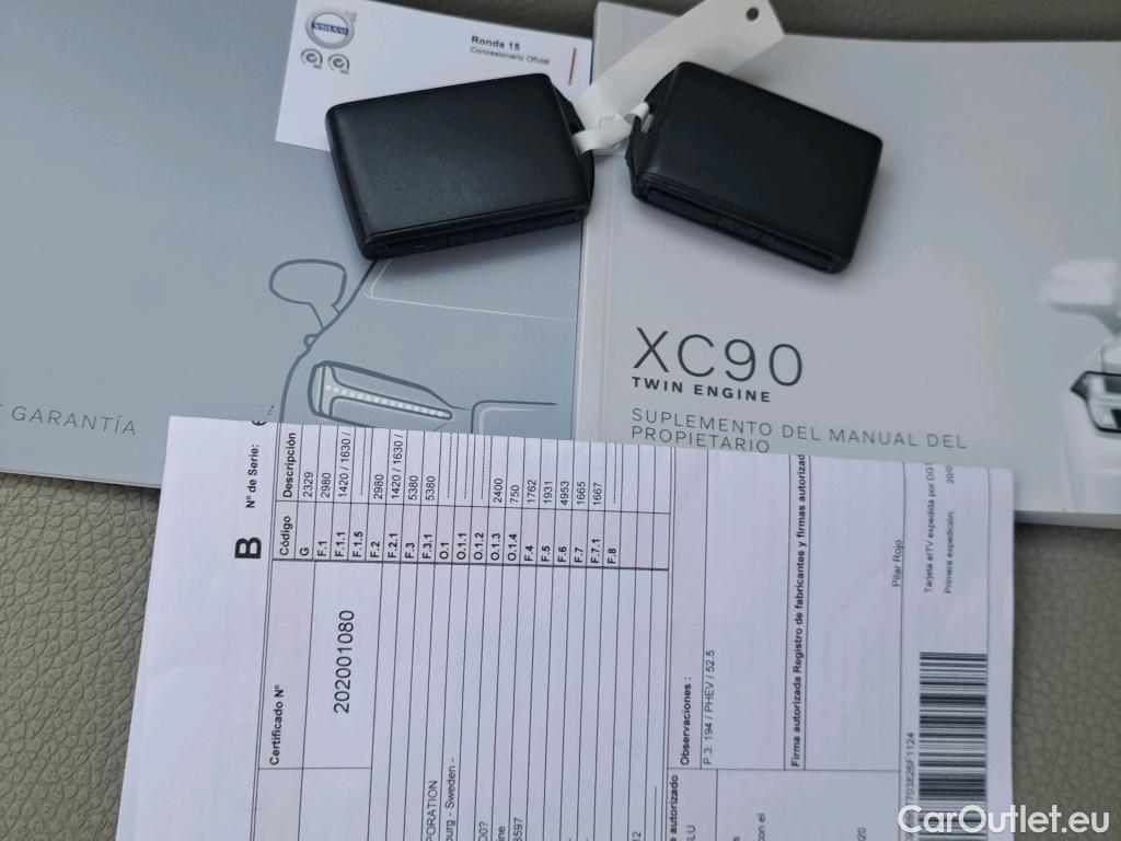 Volvo  XC90 VOLVO  / 2019 / 5P / todoterreno 2.0 T8 AWD Business Plus Auto #7