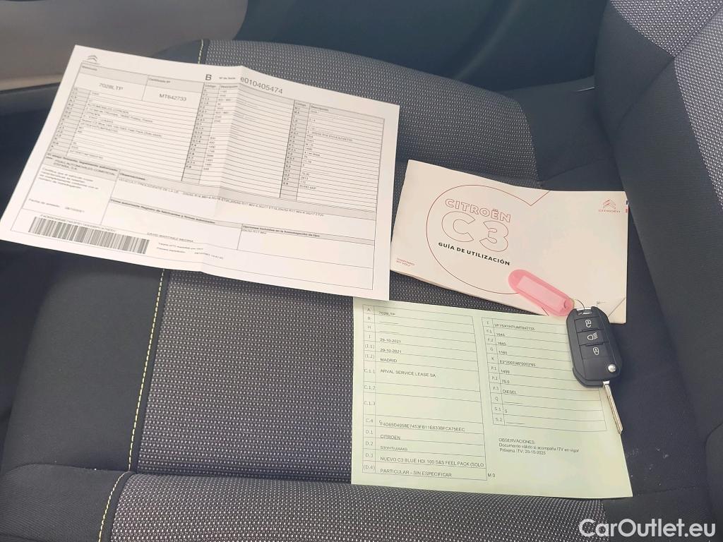  Citroen  C3 CITROEN  / 2020 / 5P / berlina con portón BlueHDi 75KW (100CV) S&S Feel Pack #2