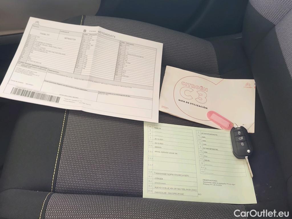  Citroen  C3 CITROEN  / 2020 / 5P / berlina con portón BlueHDi 75KW (100CV) S&S Feel Pack #1