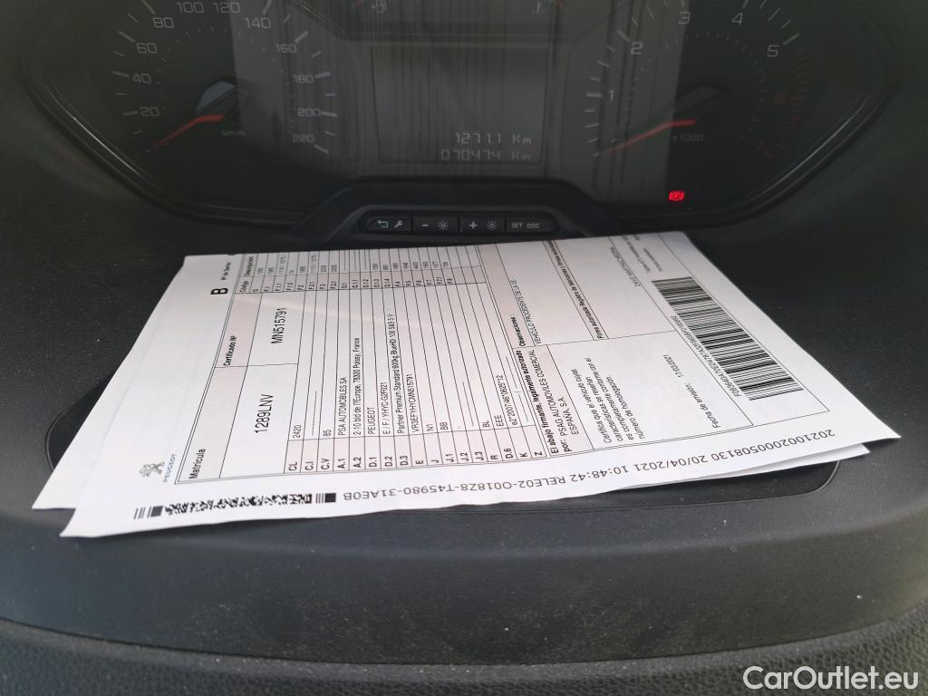  Peugeot  Partner PEUGEOT  / 2018 / 4P / furgón derivado de turismo Premium Standard 600kg BlueHDi 73kW #32