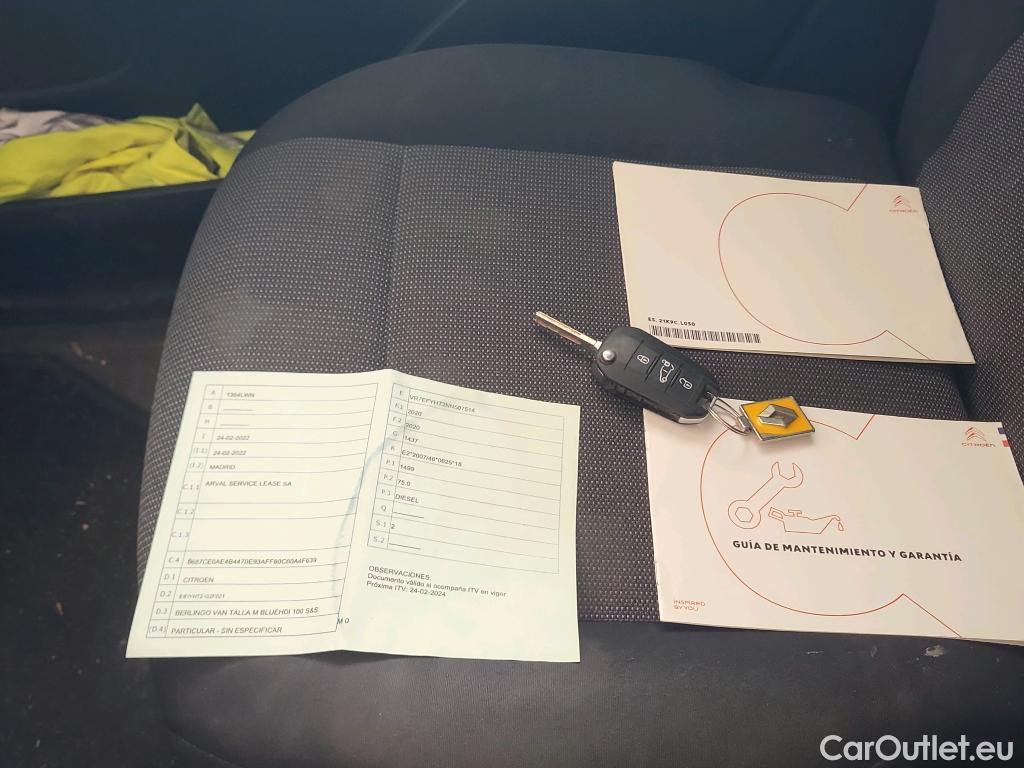  Citroen  Berlingo CITROEN  / 2018 / 3P / furgón derivado de turismo Talla M BlueHDi 100 CONTROL #2