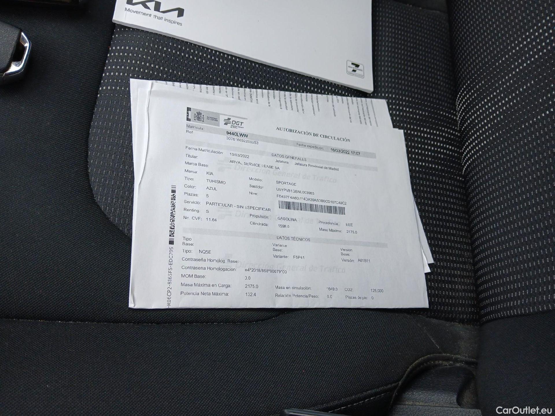  KIA  Sportage KIA  / 2022 / 5P / todoterreno 1.6 T-GDi HEV 171kW (230CV) Drive 4X2 #1