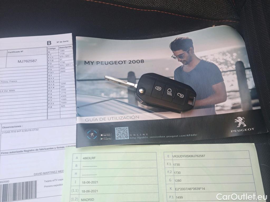  Peugeot  2008 PEUGEOT  / 2019 / 5P / todoterreno Active BlueHDI 81kW (110CV) #2