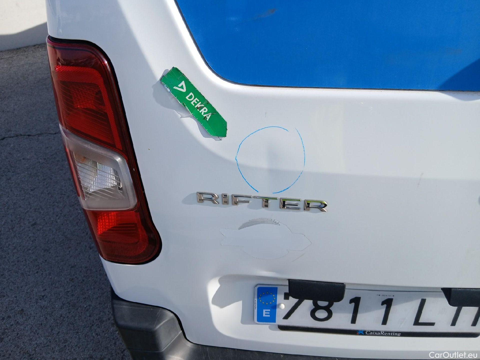  Peugeot  RIFTER PEUGEOT  / 2018 / 4P / combi Active Standard BlueHDi 73kW (IND) (AC2) #23