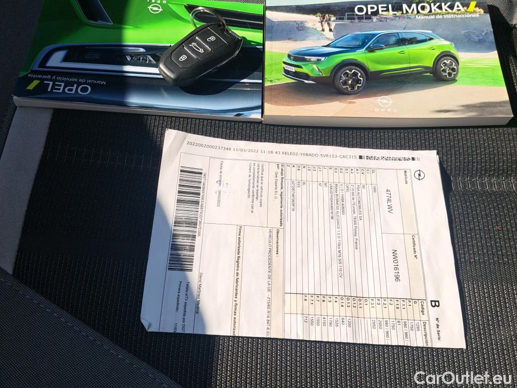  Opel  Mokka OPEL  / 2020 / 5P / todoterreno 1.5 D Business Elegance (3) #14