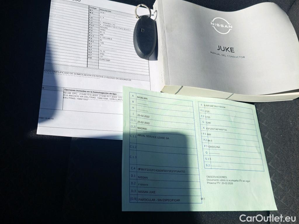  Nissan  Juke NISSAN  / 2019 / 5P / crossover DIG-T 84 kW (114 CV) DCT 7 V N-Connecta (AC2) #1