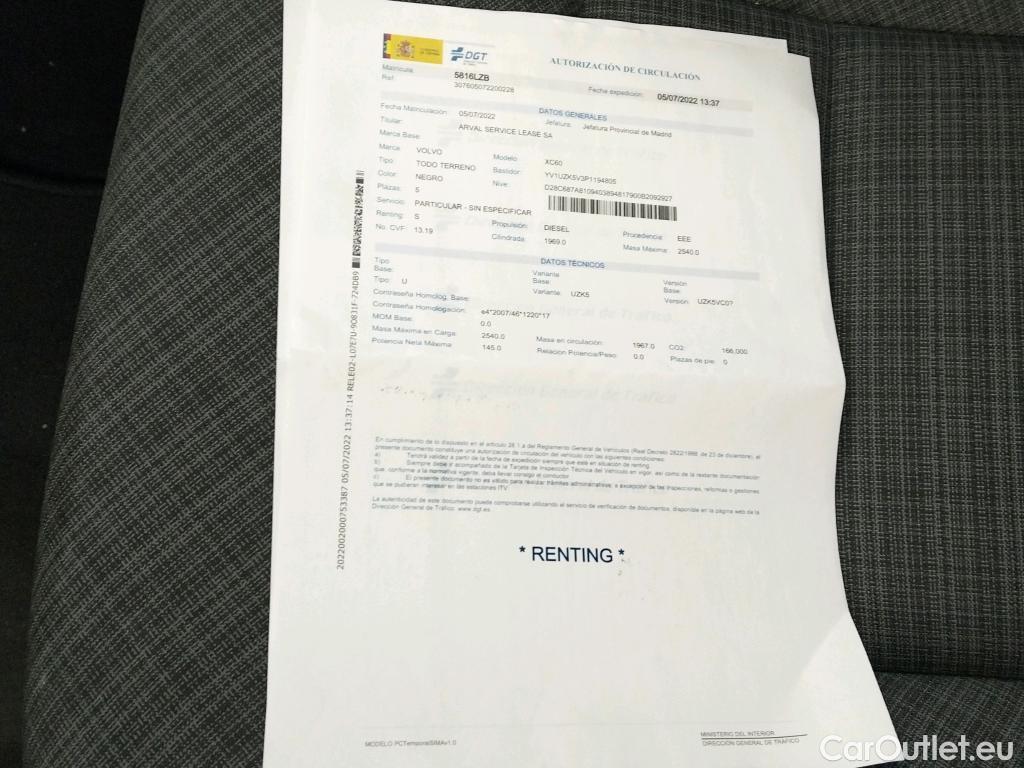  Volvo  XC60 VOLVO  / 2017 / 5P / todoterreno 2.0 B4 D AWD Plus Bright Auto #10