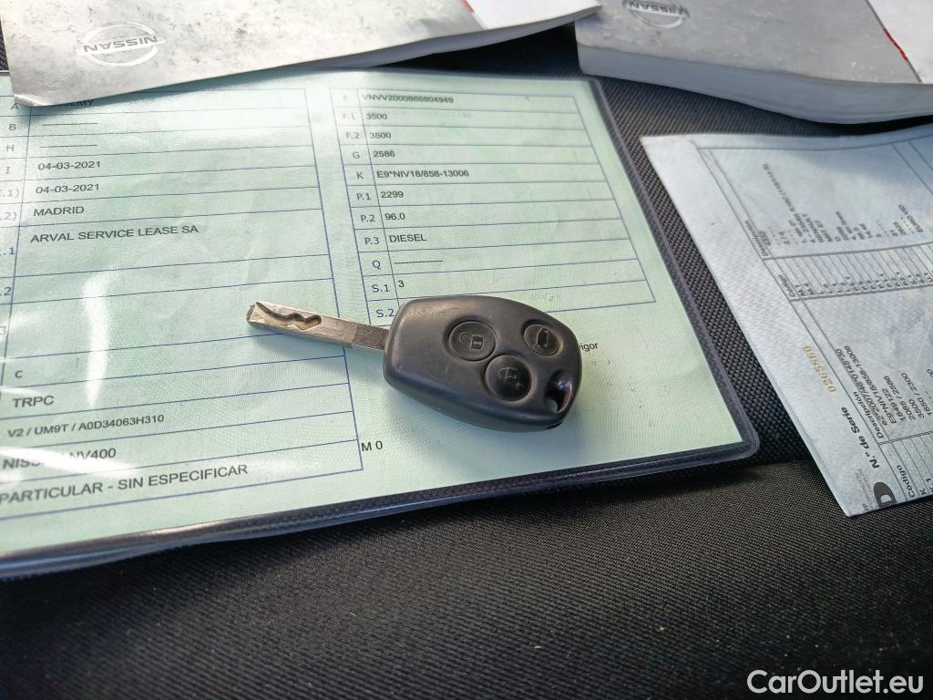  Nissan  NV400 NISSAN  / 2011 / 2P / chasis cabina L3H1 3,5T 2.3dCi 107kW FWD COMFORT #5