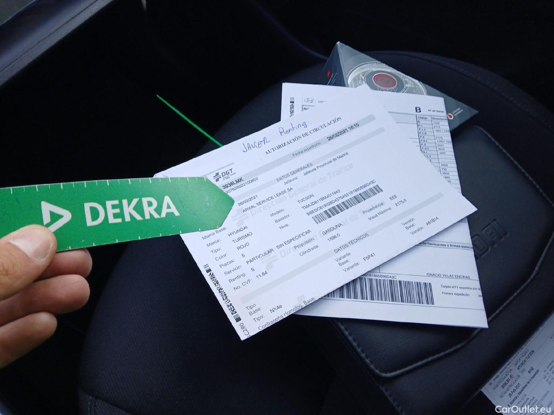  Hyundai  Tucson HYUNDAI  / 2020 / 5P / todoterreno 1.6 TGDI 169kW HEV Tecno Auto 2C #28