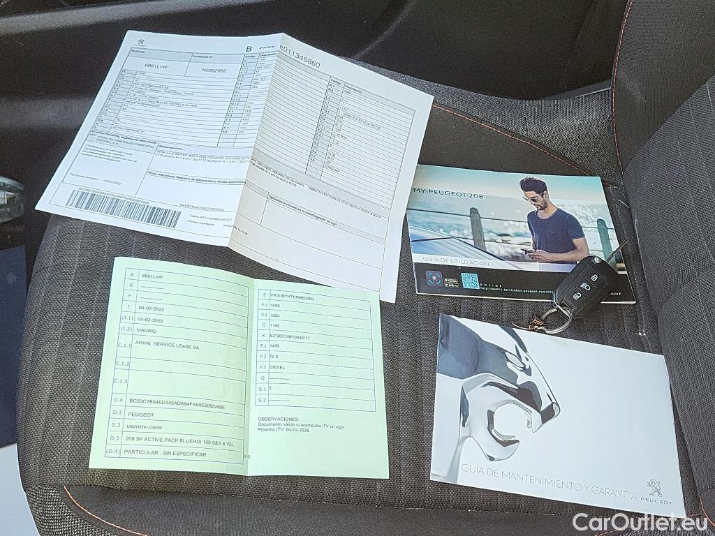  Peugeot  208 PEUGEOT  / 2019 / 5P / berlina con portón BlueHDi 73kW (100CV) Active Pack (AC) #1