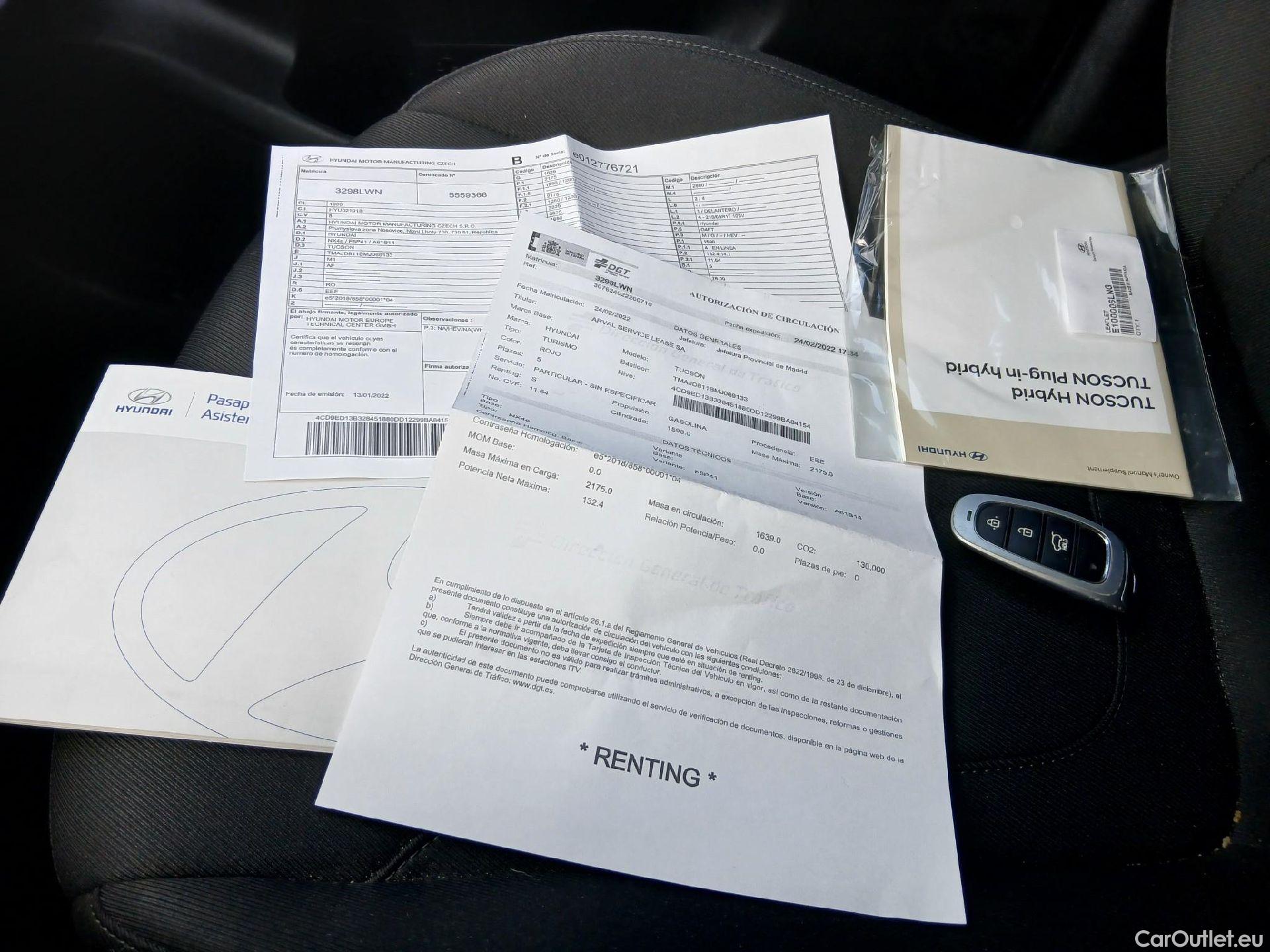  Hyundai  Tucson HYUNDAI  / 2020 / 5P / todoterreno 1.6 TGDI 169kW HEV Tecno Auto 2C #2