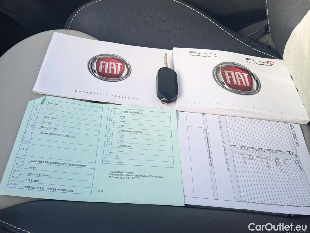  Fiat  500 FIAT C / 2015 / 2P / cabrio Star 1.2 8v 51KW (69 CV) #1