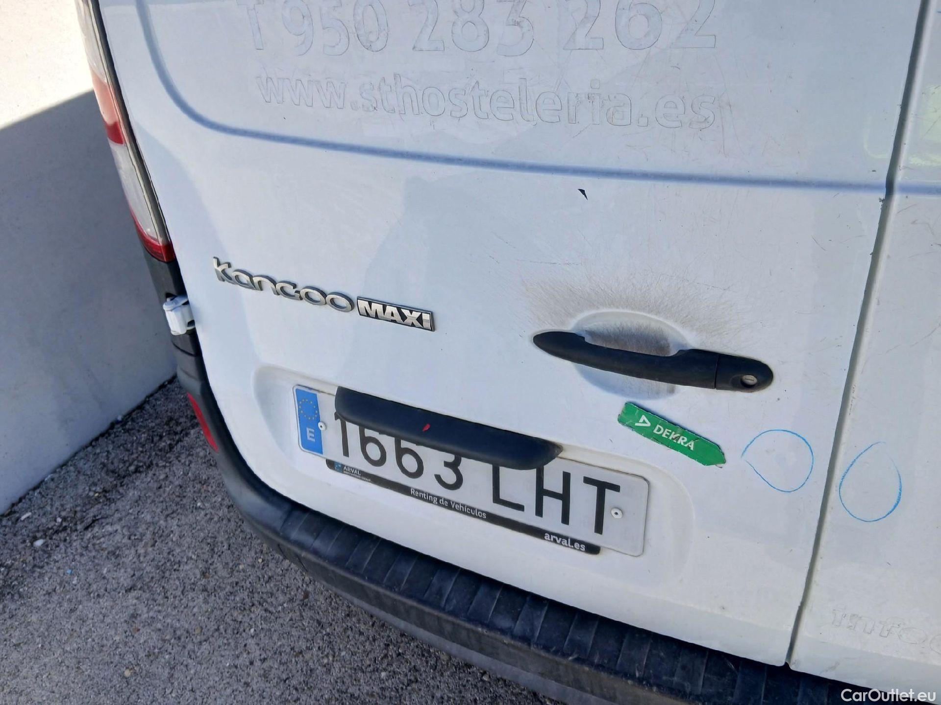  Renault  Kangoo RENAULT  Furgón/2013/4P/furgón derivado de turismo Maxi 2p Blue dCi 70 kW (95CV) #25