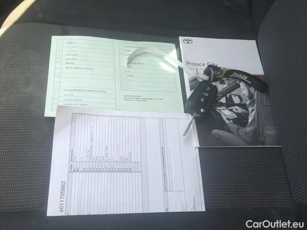  Toyota  Proace TOYOTA  City 1.5D 75kW (100CV) GX L1 (AC) #4