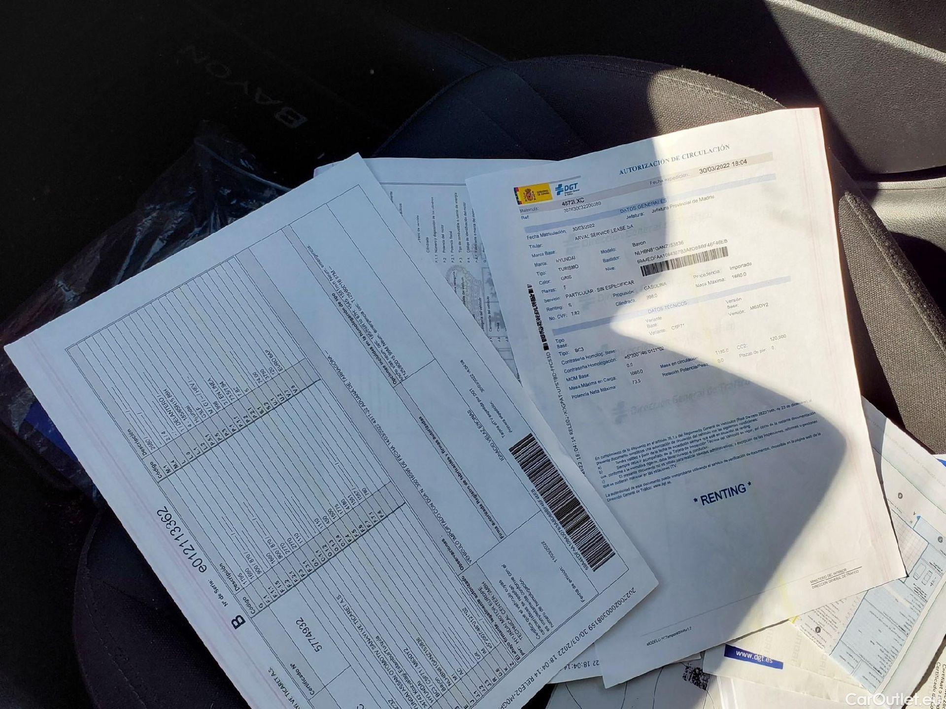  Hyundai  Bayon HYUNDAI  / 2021 / 5P / todoterreno 1.0 TGDI 74kW (100CV) 48V Maxx #2