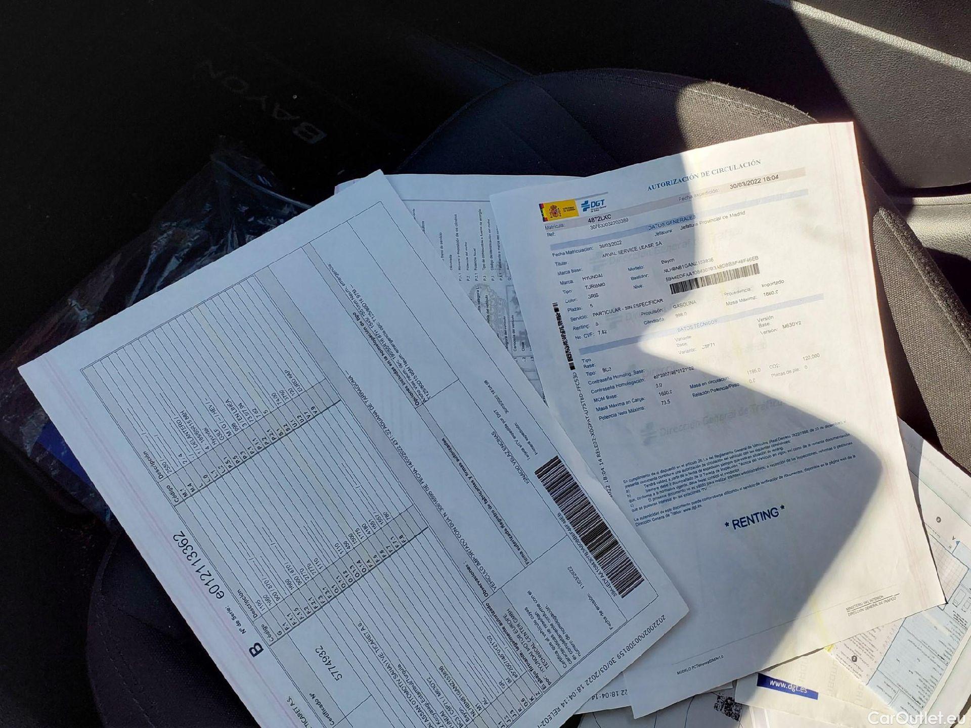  Hyundai  Bayon HYUNDAI  / 2021 / 5P / todoterreno 1.0 TGDI 74kW (100CV) 48V Maxx #3