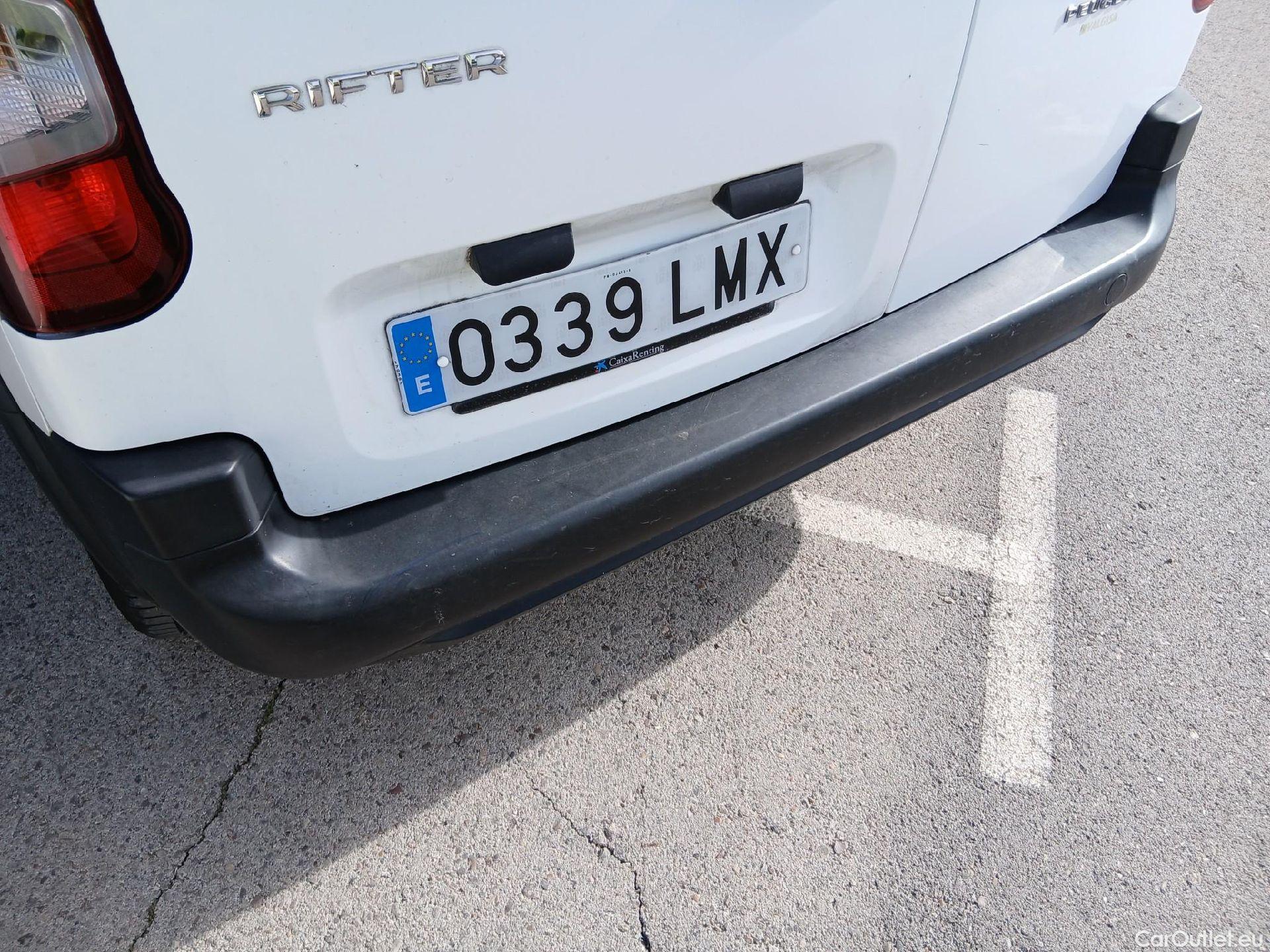  Peugeot  RIFTER PEUGEOT  / 2018 / 4P / combi Active Standard BlueHDi 73kW (IND) #26