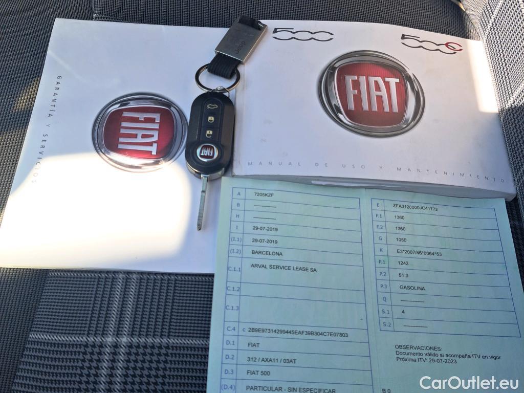  Fiat  500 FIAT C / 2015 / 2P / cabrio Lounge 1.2 8v 51KW (69 CV) #5