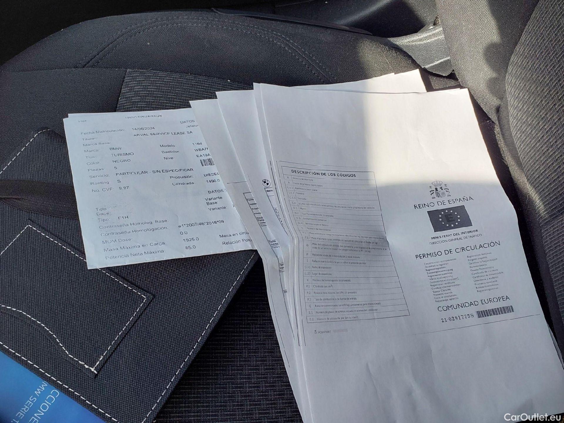  Bmw  Serie 1  Berlina 116d 1.5 115CV MT6 E6d #2