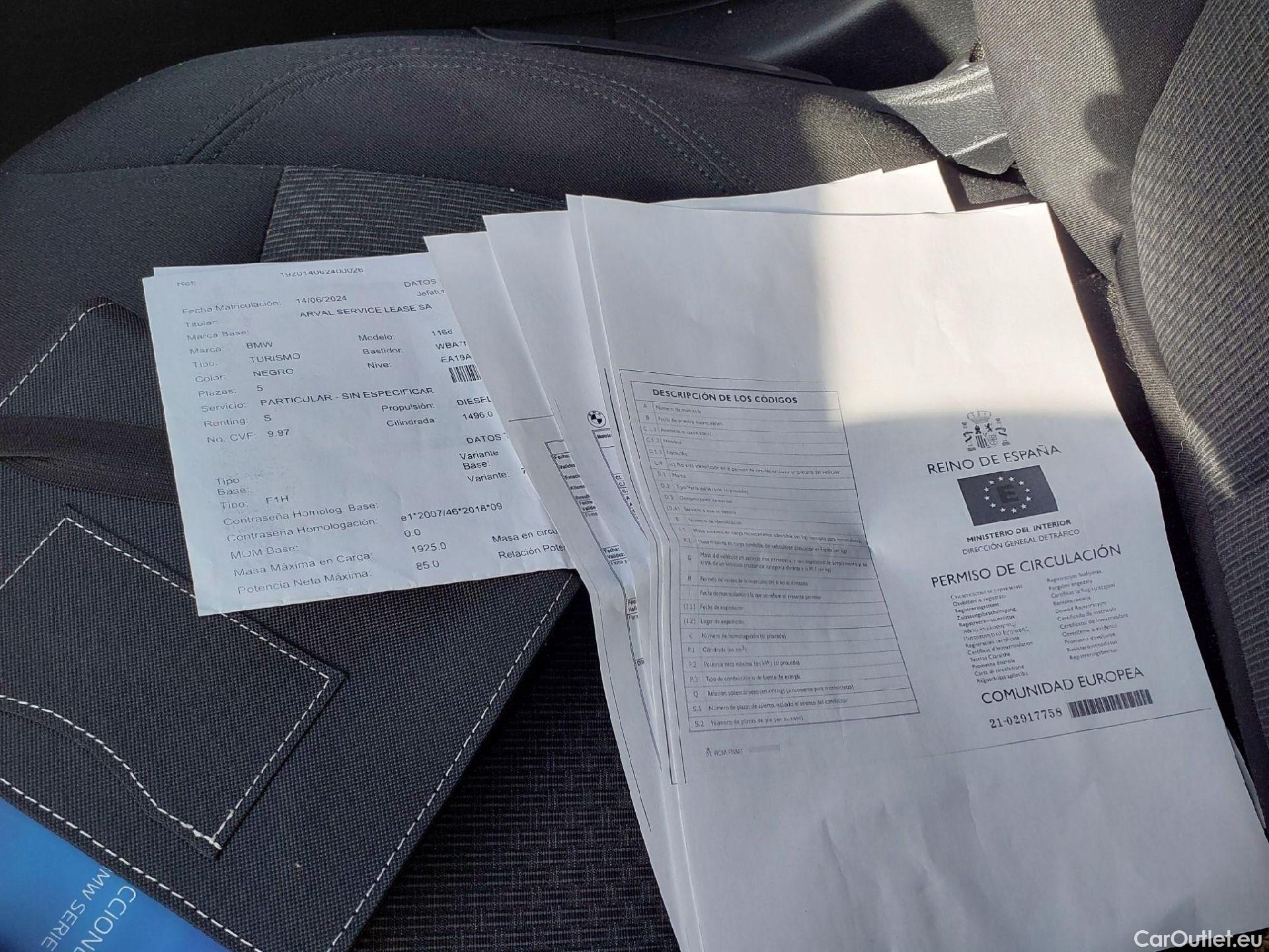  Bmw  Serie 1  Berlina 116d 1.5 115CV MT6 E6d #3