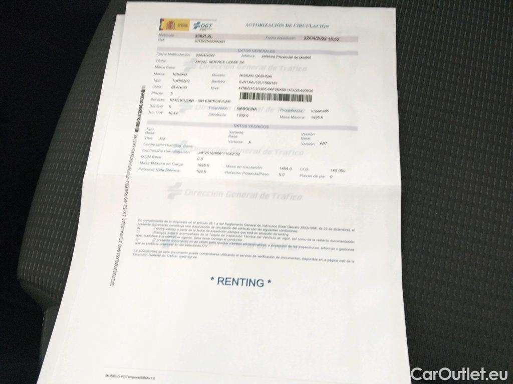  Nissan  Qashqai NISSAN  / 2021 / 5P / todoterreno DIG-T 103kW (140CV) mHEV 4x2 Acenta #5