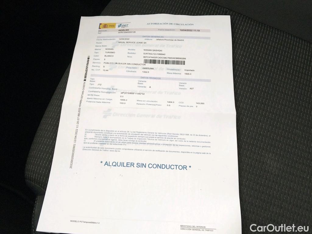  Nissan  Qashqai NISSAN  / 2021 / 5P / todoterreno DIG-T 103kW (140CV) mHEV 4x2 Acenta #5