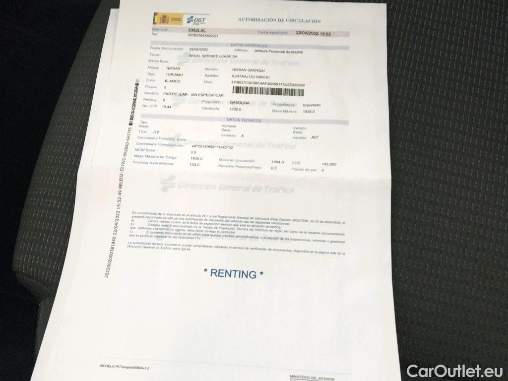  Nissan  Qashqai NISSAN  / 2021 / 5P / todoterreno DIG-T 103kW (140CV) mHEV 4x2 Acenta #6