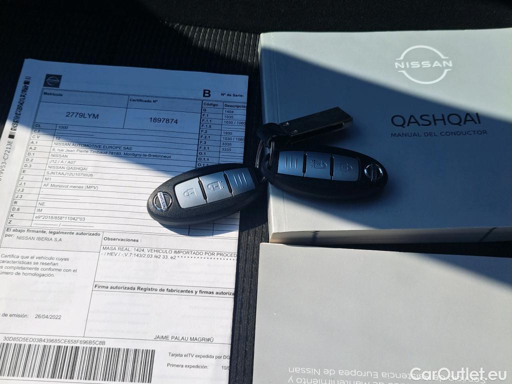 Nissan  Qashqai NISSAN  / 2021 / 5P / todoterreno DIG-T 103kW (140CV) mHEV 4x2 Acenta #10