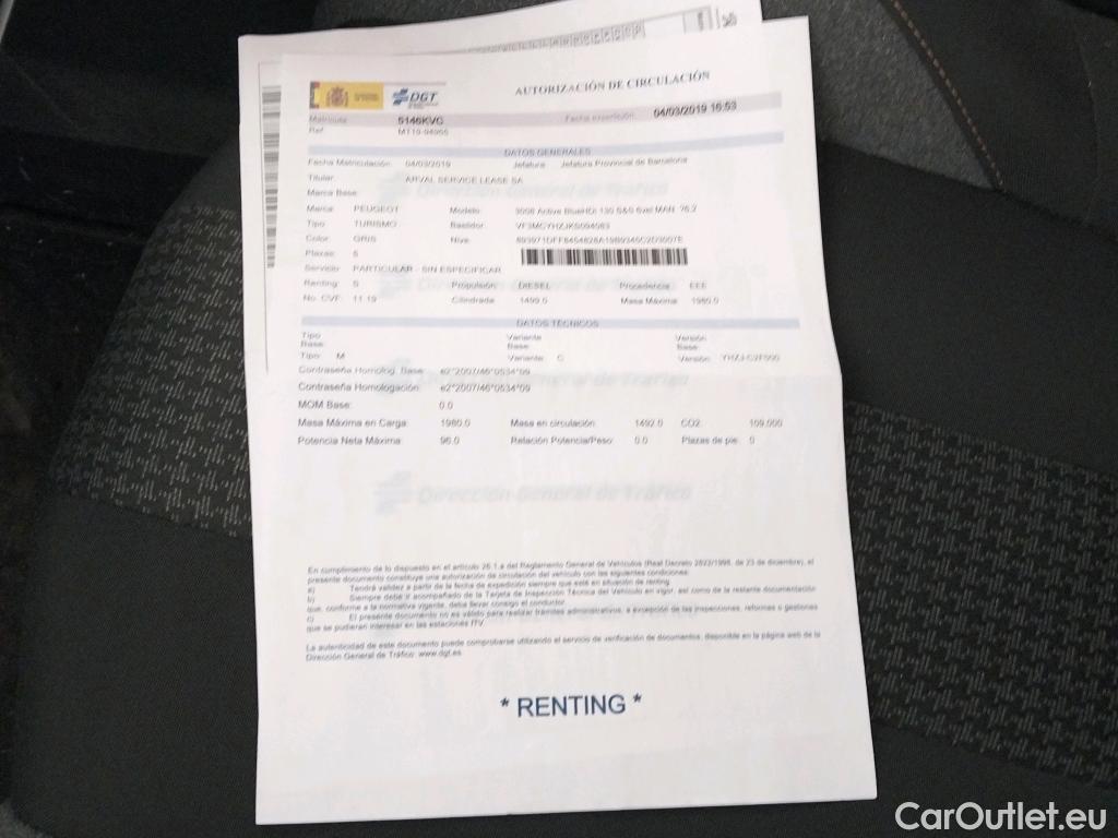  Peugeot  3008 PEUGEOT  / 2016 / 5P / todoterreno 1.5L BlueHDi 96kW (130CV) S&S Active (AC) #30