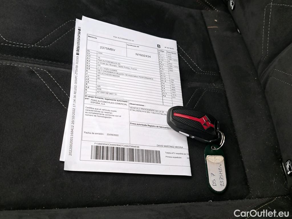 DS  DS7 DS DS 7 Crossback / 2017 / 5P / todoterreno BlueHDi DE 96kW (130CV) AT. PERF.LINE #10