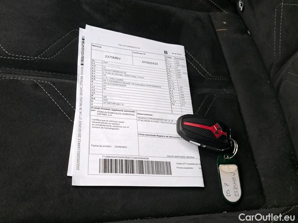  DS  DS7 DS DS 7 Crossback / 2017 / 5P / todoterreno BlueHDi DE 96kW (130CV) AT. PERF.LINE #1