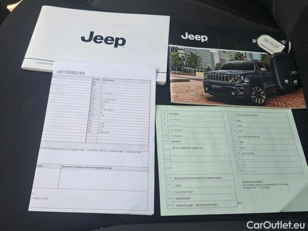  Jeep  Patriot JEEP Renegade / 2014 / 5P / todoterreno Limited 1.0G 88kW (120CV) 4x2 (AC) #1
