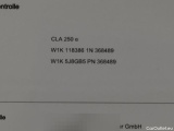  Mercedes  CLA-Klasse CLA -Klasse CLA 250 e (118.386) 1.3 160KW AT8 E6d #29