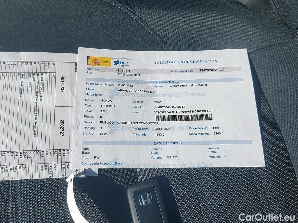  Honda  CR-V HONDA  / 2018 / 5P / todoterreno 2.0 i-MMD 4x2 ELEGANCE NAVI #10